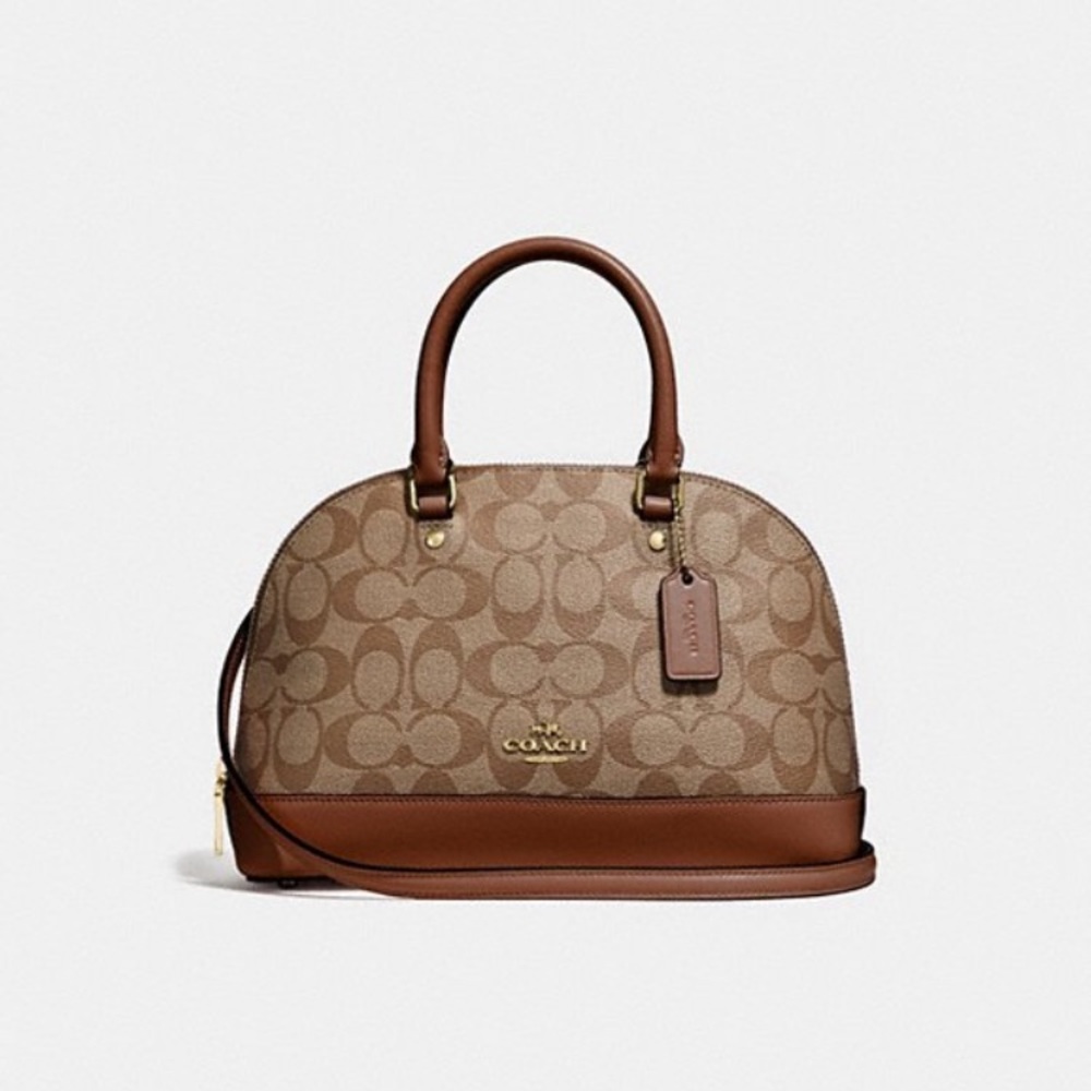 💯 MINI SIERRA SATCHEL IN SIGNATURE CANVAS 💯